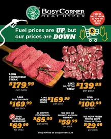 Busy Corner Meat Hyper : Our Prices Are Down (22 April - 26 April 2026)
