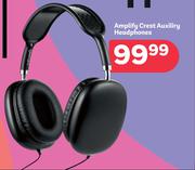 Amplify Crest Auxiliry Headphones