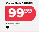 Sandisk Cruzer Blade USB Flash Drives 32GB