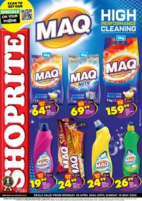 Shoprite Western Cape : MAQ (20 April - 10 May 2026)