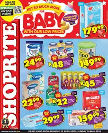 Shoprite KwaZulu-Natal : Get So Much More For Baby (20 April - 10 May 2026)