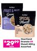 Heartland Granola Or Museli Assorted-400g