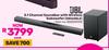 JBL 3.1 Channel Soundbar With Wireless Subwoofer SB560BLK 850009310