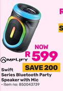 Amplify Swift Series Bluetooth Party Speaker With Mic 850043739