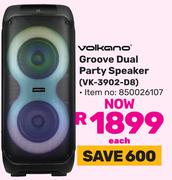 Volkano Groove Dual Party Speaker VK-3902-D8 850026107