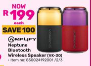 Amplify Neptune Bluetooth Wireless Speaker VK-30 850024192001/2/3