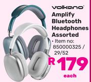 Volkano /Amplify Bluetooth Headphones Assorted 850000325/29/52