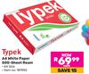 Typek A4 White Paper 500 Sheet Ream 181955