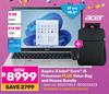 Acer Aspire 3 Intel Core i5 Processor Plus Value Bag & Mouse Bundle 850011864/850034523