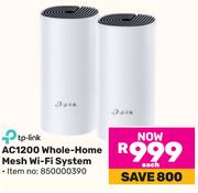 TP-Link AC1200 Whole Home Mesh WiFi System 850000390