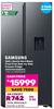 Samsung 560L Gentle Matt Black Frost Free Side By Side Freezer/Fridge RS57DG4100B4FA 850022025