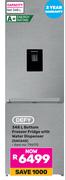 Defy 348L Bottom Freezer/Fridge With Water Dispenser DAC645 796170
