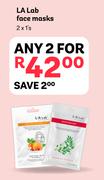 LA Labs Face Masks-For Any 2