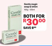 Gentle Magic Soap & Lotion (100g+125ml)-For Both