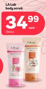 LA Lab Body Scrub-250ml Each