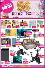 Game Namibia : 56 Years In The Game (07 May - 28 May 2026)