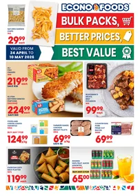 Econo Foods North West : Bulk Pack, Better Prices, Best Value (24 April - 10 May 2026) 