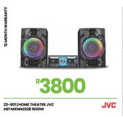 JVC 1600W HiFi Home Theatre MXNN222B 23-801