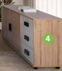Moreno Dresser 1505 x 455 x 743mm 8-495.