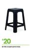 Plastic Chair Stool 40-1192