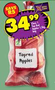 Class 1 Top Red Aaples-1.5Kg Bag