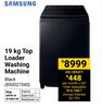 Samsung 19kg Top Loader Washing Machine 850027340