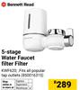 Bennett Read 5-Stage Water Faucet Filter Filter 850016315