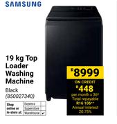 Samsung 19kg Top Loader Washing Machine 850027340