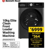 Bennett Read 10Kg Elite Clean Front Loader Washing Machine 850039257