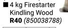 Campmaster 4Kg Firestarter Kindling Wood 850038788