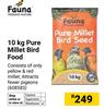 Fauna 10Kg Pure Millet Bird Food 608583