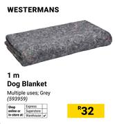 Westermans 1m Dog Blanket 593959