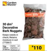 Garden Master 30 dm3 Decorative Bark Nuggets 775867