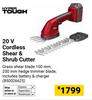 Hyper Tough 20V Cordless Shear & Shrub Cutter 850026625