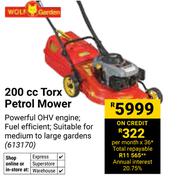 Wolf Garden 200cc Torx Petrol Mower 613170