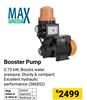 Max Pump Booster Pump 0.75KW 586852