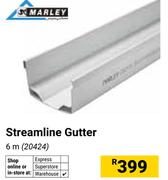 Marley Streamline Gutter 6m 20424