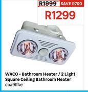 Waco Bathroom Heater/2 Light Square Ceiling Bathroom Heater cba9ff4e