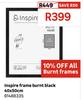 Inspire Frame Burnt Black 40 x 50cm 81488335