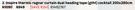 Inspire Thermic Ragnar Curtain Dual Heading Tape (gtht) Cocktail 200 x 280cm 81492767