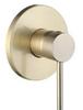 Bijiou Stylet Undertile Shower Mixer Gold 81477739