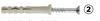 Nyn H/Anch Pozi Screw Zp 3.8 x 43 250p Box 81422333