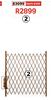 Xpanda Saftidor Security Gate Type G Bronze 1800 (W) x 2000mm (H) 81436124