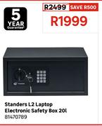Standers L2 Laptop Electronic Safety Box 20L 81470789