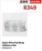 Razor Wire Flat Wrap 500mm x 15m 81502412