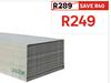 Nutec Fibre Cement Ceiling 0.4cm x 120cm x 300cm 81423759