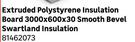 Swartland Insulation Extruded Polystyrene Insulation Board 3000 x 600 x 30 Smooth Bevel 81462073