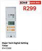 Major Tech Digital Setting Timer 81413388
