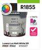 Luxens Lux Matt (White) 81505217-20Ltr