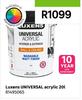 Luxens Universal Acrylic 81495065-20Ltr 